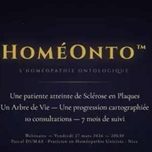 Replay Webinaire Homéopathie Ontologique 1